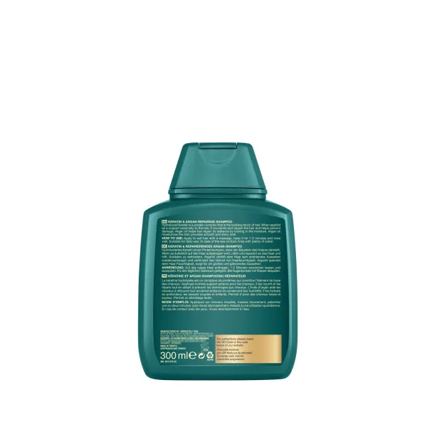 Bioxcin Keratin & Argan szampon regenerujący 300 ml – wygładzenie i blask